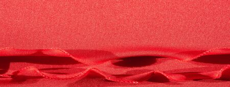 Texture, background, silk fabric red female shawl Convenient for your projects of design of wallpaper of cardsの写真素材