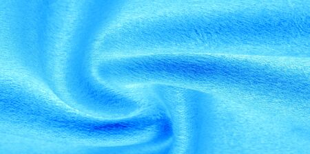 pattern, texture, background, warm wool, blue fabric. Melton fabric is felt, and it is heavily brushed for an ultra soft hand. This can be used for your projects.の写真素材