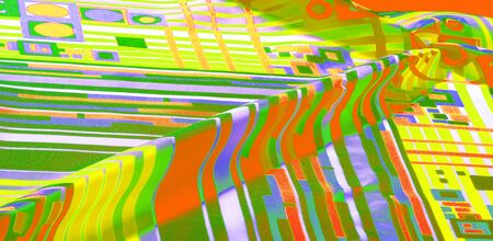 Texture  pattern. silk fabric in geometric abstract forms. Screen printing on silk duck; This...