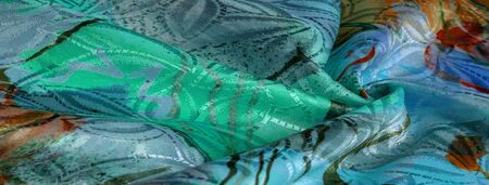 texture, background, pattern, wallpaper, postcard, poster, silk fabric with a painted artist's...