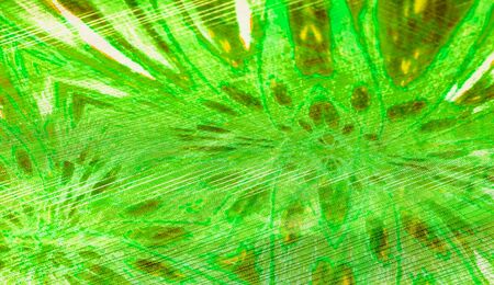 Background texture, pattern. Silk from a greenish emerald shade. This luxurious silk chiffon fabric...