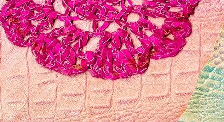 texture background pattern. decorative animal skin, bright colors painted. The panel is made by the...
