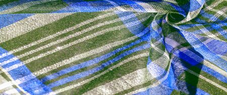 Texture, background, pattern, winter warm soft scarf for your projects blue green white blanket,...