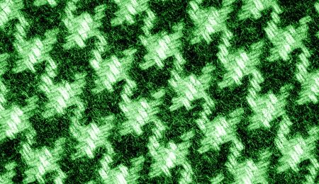 Background texture pattern. The fabric is thick, warm with a checkered pattern green This soft...