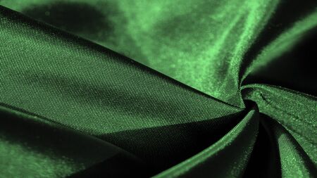 postcard background texture, deep emerald silk fabric, high resolution photo, day plan, copy space, decor, decorate, decoration, design space, pattern, textured, wallの写真素材