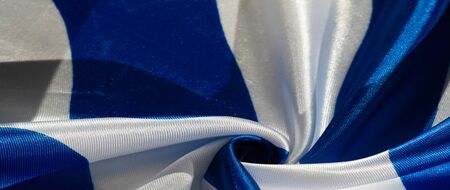 Texture, background, pattern, postcard, silk fabric, blue-white ovals, your projects will not go unnoticed with this fabric, buying this fabric you will be the bestの写真素材