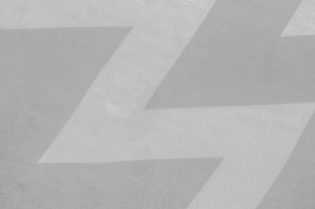 Texture, background, pattern, silk gray and white crepe breath. Labyrinth Cube Geometric Fabric with a print. The best solution for your projects. You'll be the best with this fabric.の写真素材