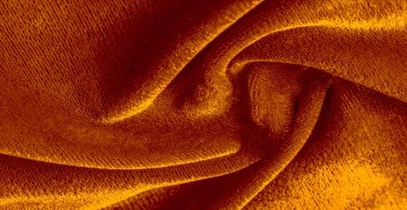 pattern, texture, background, velvet fabric is yellow, It is a beautifully woven fabric. It is perfect for making your projects, designs, decorations and more! The possibilities are really endless!の写真素材