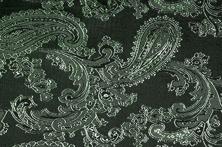 texture, background, green, verdant, lawny, vealy, virid,  blushful fabric with a paisley pattern. based on traditional Asian elementsの写真素材