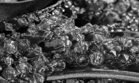 postcard background texture, white to platinum silk fabric, high resolution photography, day plan, copy space, decor, decorate, decoration, design space, pattern, textured, wallの写真素材