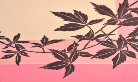 Texture, background, pattern, postcard, silk fabric, pink and red beige tones, brown patterns with a...