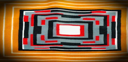 Texture  pattern. silk fabric in geometric abstract forms. Screen printing on silk duck; This...
