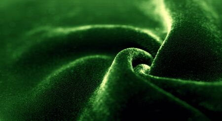 Texture background, pattern. green velveteen. This heavyweight velvet adds sophistication to any style of your design and is ideal for wallpapers, accented posters, and more.の写真素材