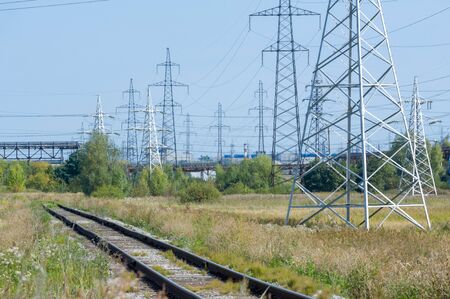 technogenic landscape, high-voltage power lines. The natural complex here has undergone an intensive...