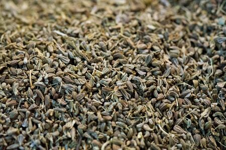 texture background, pattern. Spices for preparation of culinary dishes. Aromatic or pungent vegetable matter used to flavor food, e.g., cloves, pepper, or mace.の写真素材