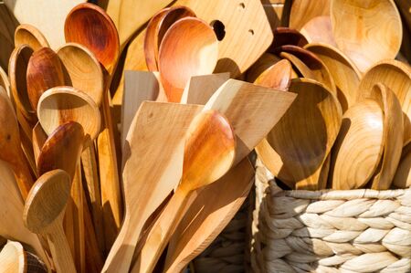 Flea market, Wooden products, folk art and creative expressions of contemporary self-taught artists