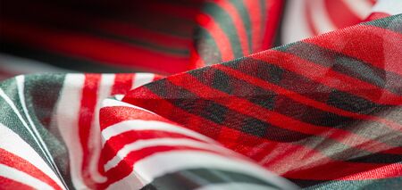 Background texture. multicolored striped silk fabric. Mexican coloring theme bright colored striped...