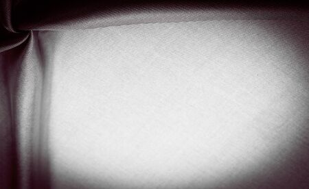 texture, background, pattern, pattern, chocolate, silk fabric, tight weaving, photo studio. Black, darkgray, gray color of the fabric, The play of light and shadow make this photo uniqueの写真素材
