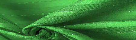 Design background texture, black and white fabric with Lurex stripes, perfect for a fresh and comfortable style.の写真素材