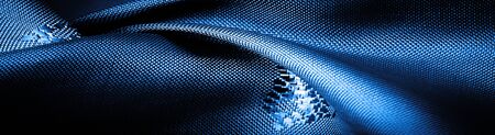 texture, background, pattern, pattern, chocolate, silk fabric, deep blue, glaucous, cerulean, small pattern, drawing, which is a combination of lines, colors, shadows.の写真素材
