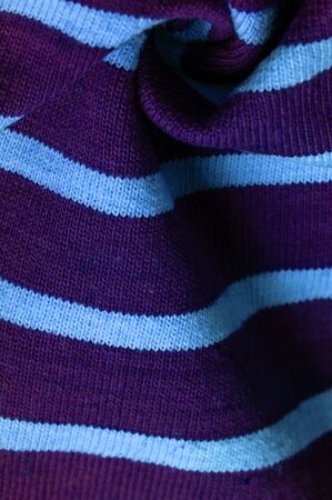 Texture, background, pattern, design, fabric from lilac and pale blue woolen stripes, woolen...