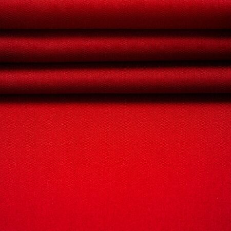 Red silk fabric, this is silk satin weavingの写真素材