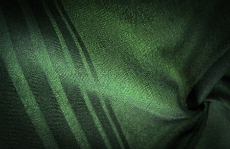 Background texture, decorative ornament, silk green fabric with stripes of trim to make your design neat or the right size or shape by inserting the necessary details.
の写真素材