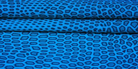 blue silk fabric, animal skin, All projects are new and designed in our studio by designers who have...