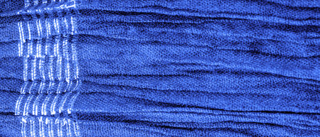 The texture of the background picture, the ornament of the decor, sapphire blue corrugated fabric,...