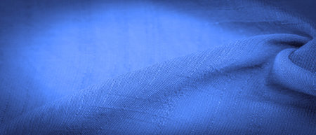 Texture background pattern, decor ornament, cold color silk dense fabric of blue cent, you can make...