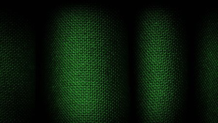 Texture, background, pattern, satin green is a weave that usually has a glossy surface and a dull back, Satin weave is characterized by four or more filler or weft threads,の写真素材