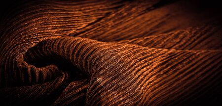 Texture, background, pattern, Sepia crepe, is a fabric of silk, wool or synthetic fibers with a distinctly clear, crimped appearance. Crepe is also historically called crÃªpe or crispの写真素材
