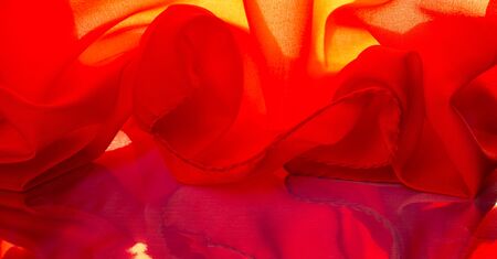 Background, texture, pattern, white silk fabric, Caucasian whitey honky lily blanchの写真素材