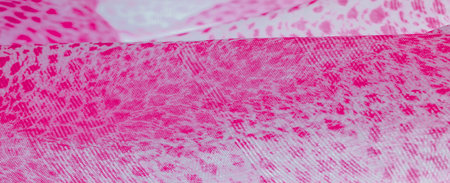 The texture, background, pattern, silk fabric of white red color is textile. Its properties differ...