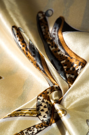 Texture, background, pattern, decorative silk fabric. This collection of silk fabrics with digital...