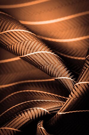 textured drawing, composite textiles, noble deep green silk fabric with a thin white stripe, the nature of some ingredients or components; the way the whole or mixture is composed.の写真素材