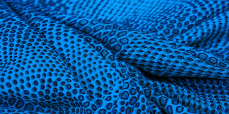 blue silk fabric, animal skin, All projects are new and designed in our studio by designers who have...