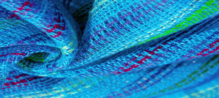 texture, background, pattern, postcard, fabric blue turquoise striped blue green lines, very light...