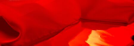 Background, texture, pattern, red silk fabric, blushing ruddy florid gules blushfulの写真素材