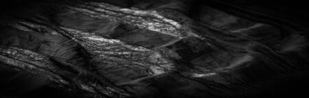 Texture, background, pattern, Crepe black, is a fabric of silk, wool or synthetic fibers with a distinctly clear, crimped appearance. Crepe is also historically called crÃªpe or crispの写真素材