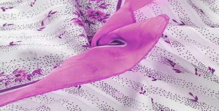 Texture background, women's shawl.  red flowers on a  YOUR SMILE, light scarves, beach towels an exquisite design for the Internet: fashion flowers, print, shawl,の写真素材