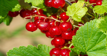 Food Berry. Redcurrant or redcurrant (Ribes rubrum) is a member of the genus Ribes in the gooseberry...