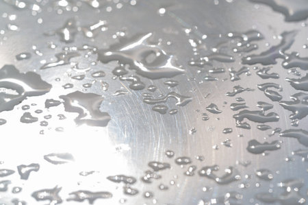Texture, background, pattern, water drops on the surface of the paintwork