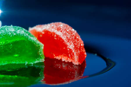 product photography. marmalade, canning, distributing. Marmalade is a canned fruit made from citrus juice and peel, boiled with sugar and water.の写真素材