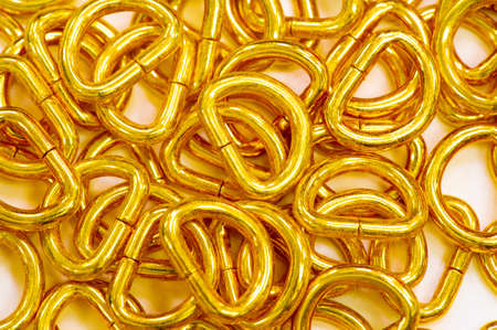 Retaining rings for curtains. metal curtain clips with beautiful polished finish, suitable for hotels, restaurants, bars, conference rooms, bedroom, bathroom, etc.の写真素材