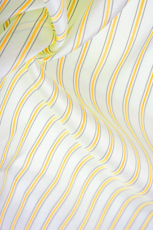 relief drawing, composite textiles, dense silk fabric of white color, yellow, amber, golden and gray...