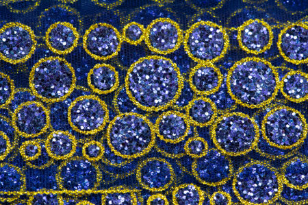Vintage floral lace. Narrow lace trim. Gold edging with multi-colored velvet details. Perfect for...