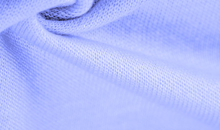 Blue woolen fabric. Sky blue felt texture abstract art. Background texture, patternの写真素材