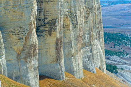 Photos of the Crimean autumn peninsula, Ak-Kaya White rock, Belogorsky district, the Biyuk-Karasu...