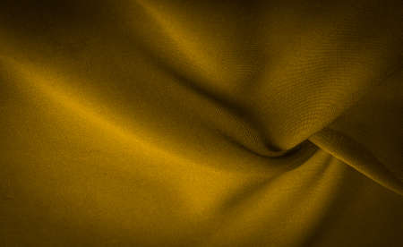 Texture, background, pattern, satin yellow sepia is a weave that usually has a glossy surface and a dull back, Satin weave is characterized by four or more filler or weft threadsの写真素材
